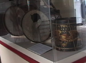 Historic Drums displayed at Fort Ticonderoga