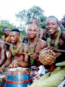 Akan drummers