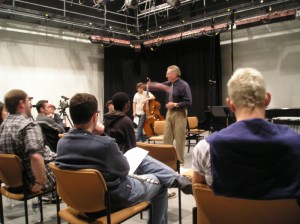 "Creative Music Making" workshop for a Contemporary Music class at the University of Windsor - October 1, 2009