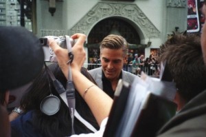 Another California "sight" that Craig snapped. He says, "And Yes, I was that close to George Clooney, Matt Damon AND Brad Pitt at Mann's Chinese Theater."