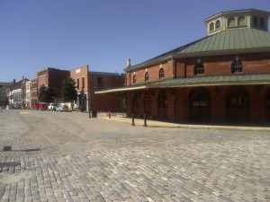 The old Farmers' Market in Petersburg, VA