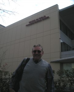 In front of the Showa Academy Opera House