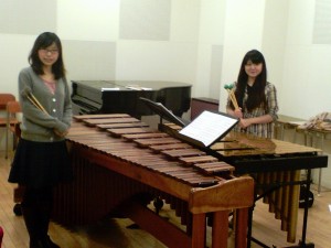 Ayaka Fujimoto and Erika Tanaka