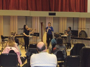 Feb. 25 Recital (L-R): Yae Ri Choi, Emily Hart, Sooah Jung