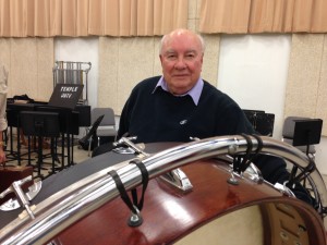 Alan Abel at the rehearsal of "Octet" by Maurice Wright - Nov. 11, 2014