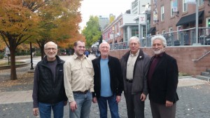 NEXUS at Temple University (l to r) Russell, Phillip O'Banion, Bob, Bill, Garry