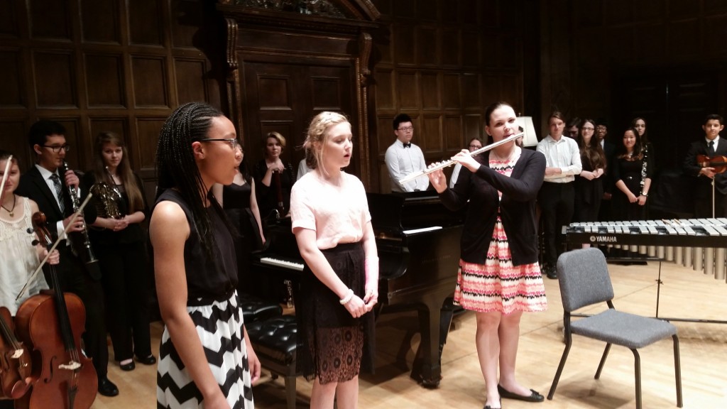 A scene from the performance of "Horizons Fantasia" on July 30, 2015 in Kilbourn Hall