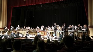 The "Celebrate Marimba" Orchestra in concert at Schaeffer Auditorium on Nov. 6, 2015