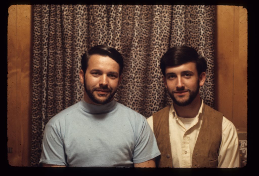 First beard, Franklin Park Jubilee with brother Rick -- 1967